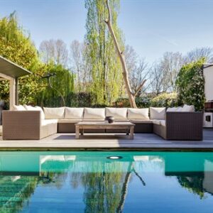 piscine dans une villa